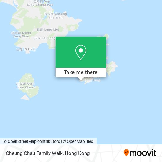 Cheung Chau Family Walk地圖