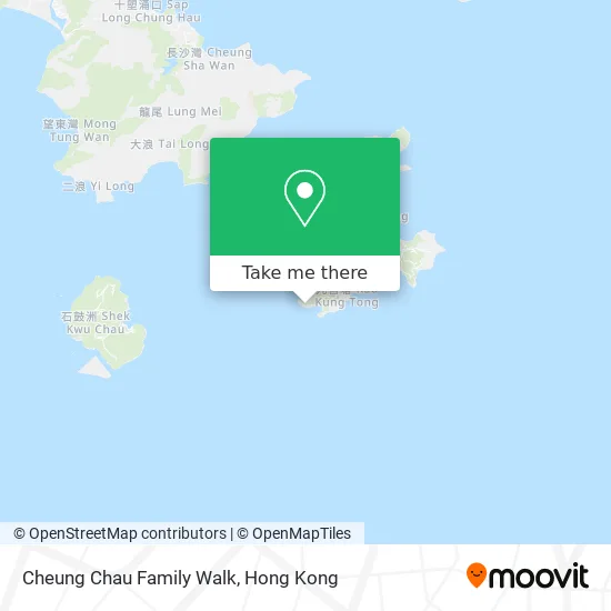 Cheung Chau Family Walk map