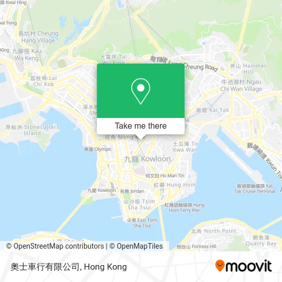 奧士車行有限公司 map