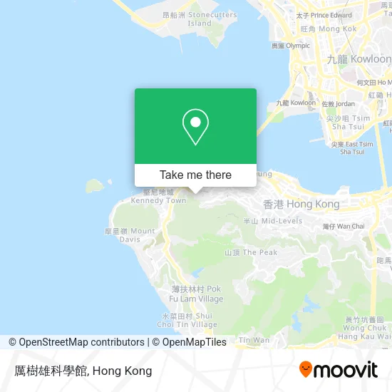 厲樹雄科學館地圖