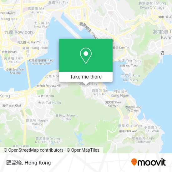 匯豪峰 map