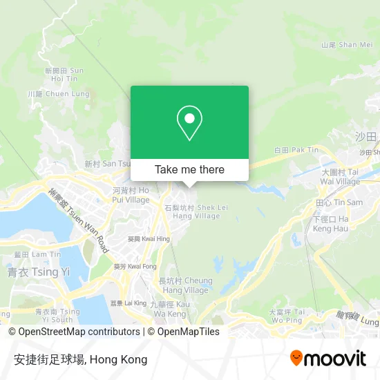 安捷街足球場 map