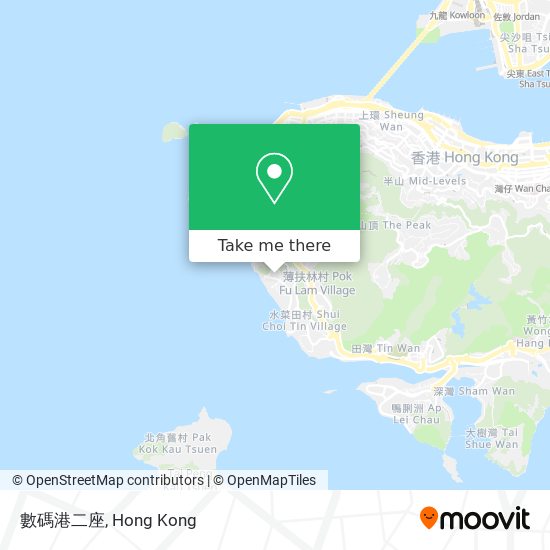 數碼港二座地圖