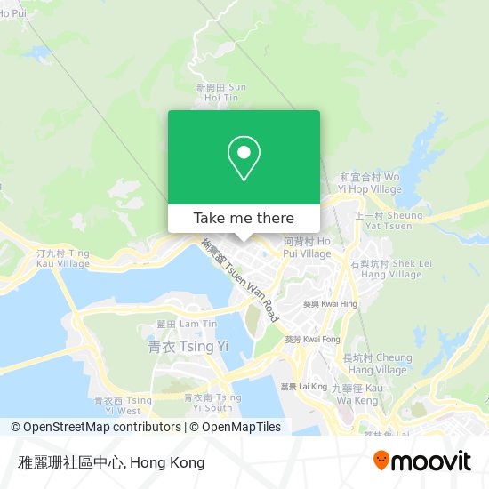 雅麗珊社區中心 map