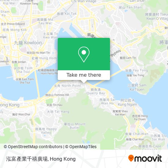 泓富產業千禧廣場 map