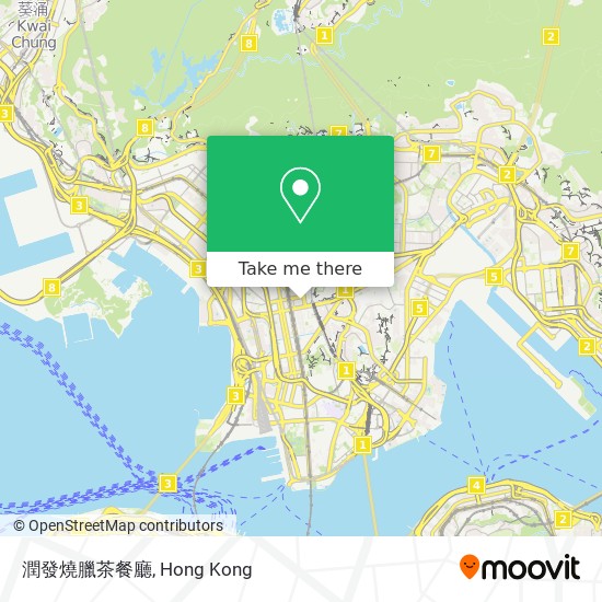 潤發燒臘茶餐廳 map