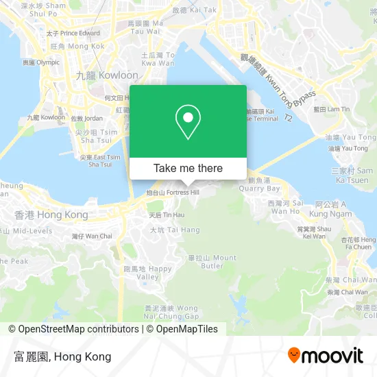 富麗園 map