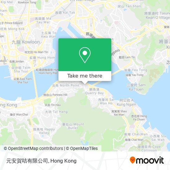 元安賀咭有限公司地圖