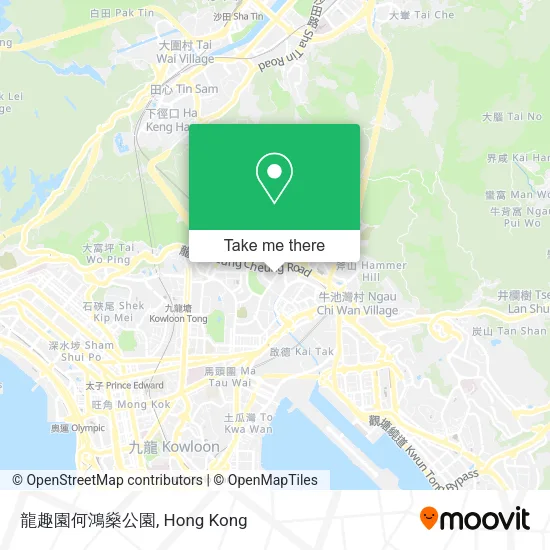龍趣園何鴻燊公園地圖