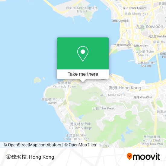 梁銶琚樓地圖