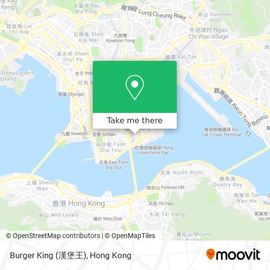Burger King (漢堡王) map