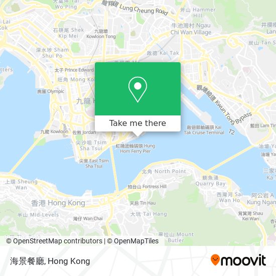 海景餐廳 map