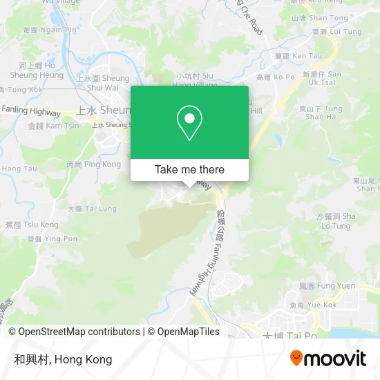 和興村 map