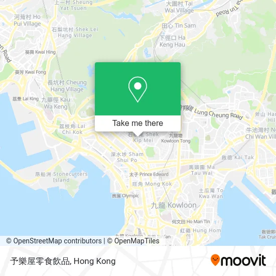 予樂屋零食飲品 map
