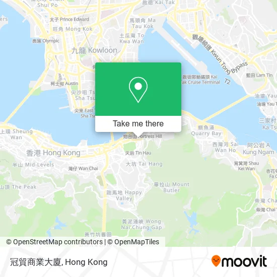 冠貿商業大廈地圖