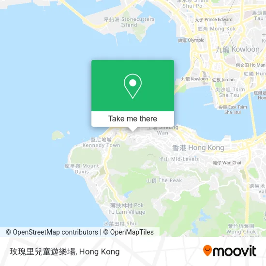 玫瑰里兒童遊樂場地圖