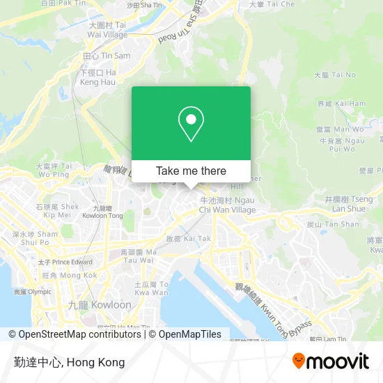 勤達中心地圖