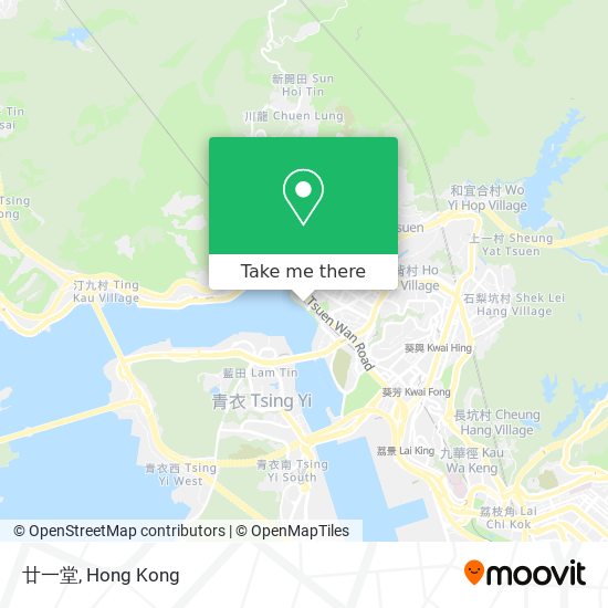 廿一堂 map