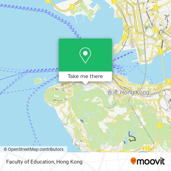 Faculty of Education map