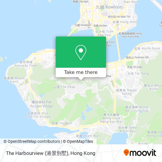 The Harbourview (港景別墅) map