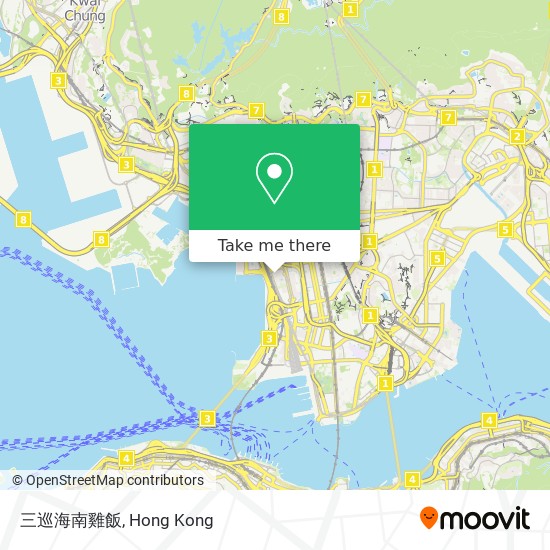 三巡海南雞飯 map