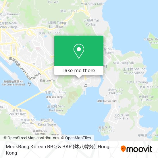 MeokBang Korean BBQ & BAR (炑八韓烤) map