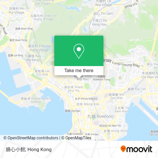 膳心小館 map