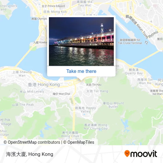 海濱大廈地圖