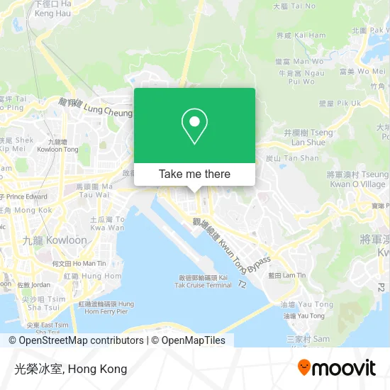 光榮冰室地圖