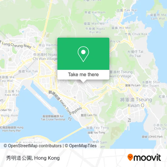 秀明道公園地圖