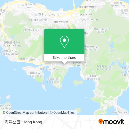 海洋公园 map