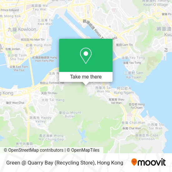 Green @ Quarry Bay (Recycling Store) map