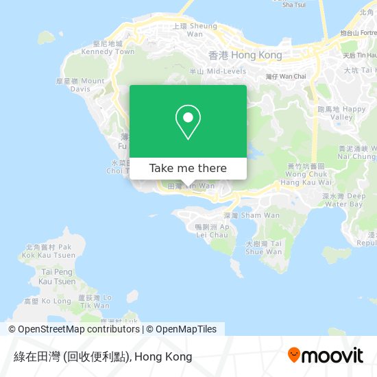 綠在田灣 (回收便利點) map