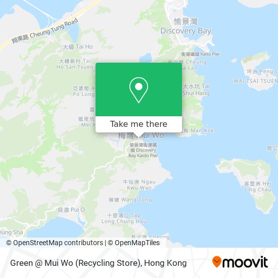 Green @ Mui Wo (Recycling Store)地圖