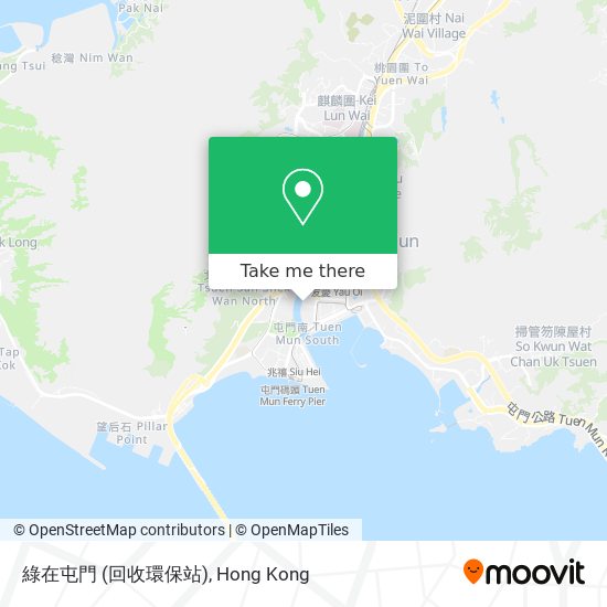 綠在屯門 (回收環保站)地圖