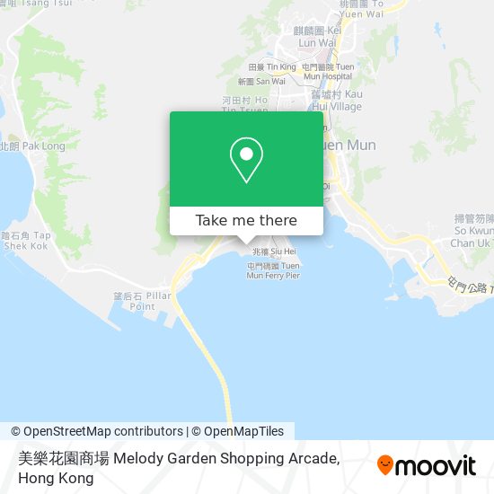 美樂花園商場 Melody Garden Shopping Arcade map