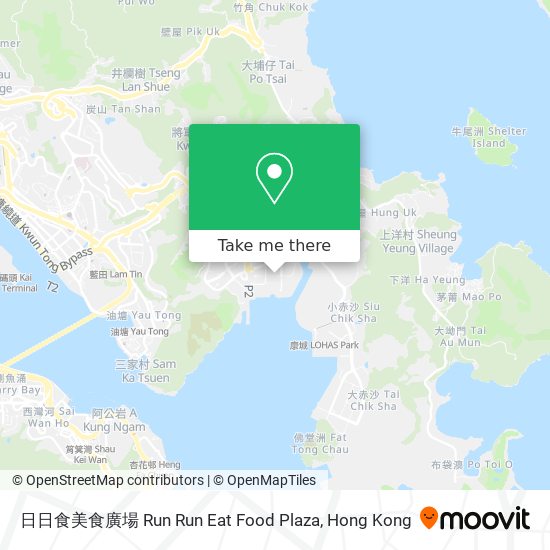 日日食美食廣場 Run Run Eat Food Plaza地圖