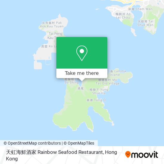 天虹海鮮酒家 Rainbow Seafood Restaurant map