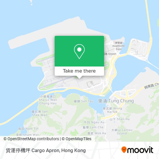 貨運停機坪 Cargo Apron map