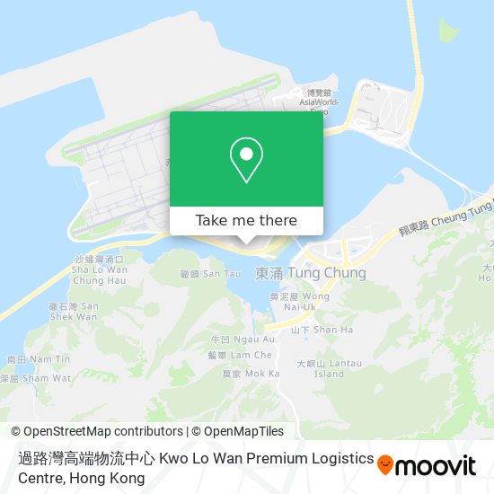 過路灣高端物流中心 Kwo Lo Wan Premium Logistics Centre map