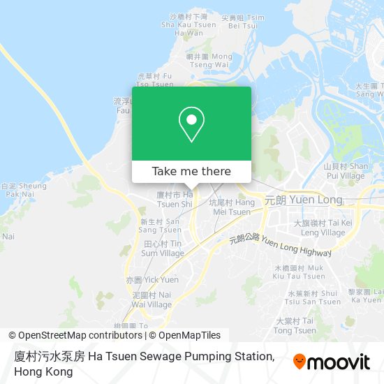 廈村污水泵房 Ha Tsuen Sewage Pumping Station map