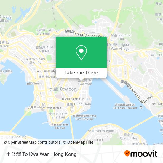 土瓜灣 To Kwa Wan map