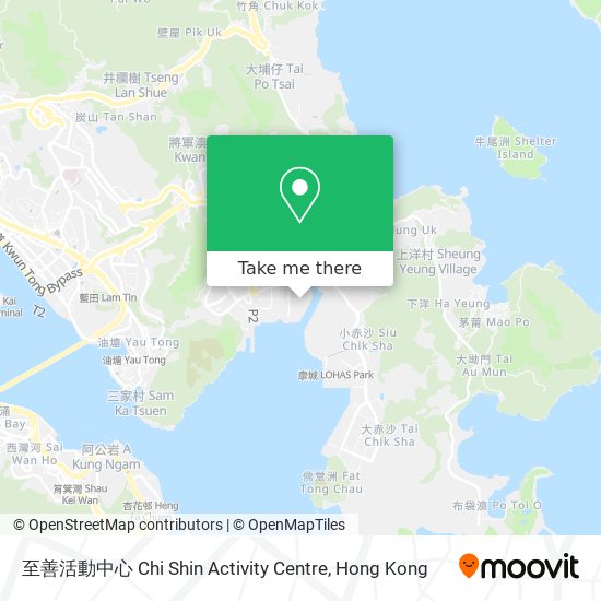 至善活動中心 Chi Shin Activity Centre map