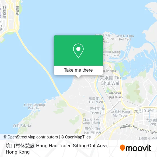 坑口村休憩處 Hang Hau Tsuen Sitting-Out Area map