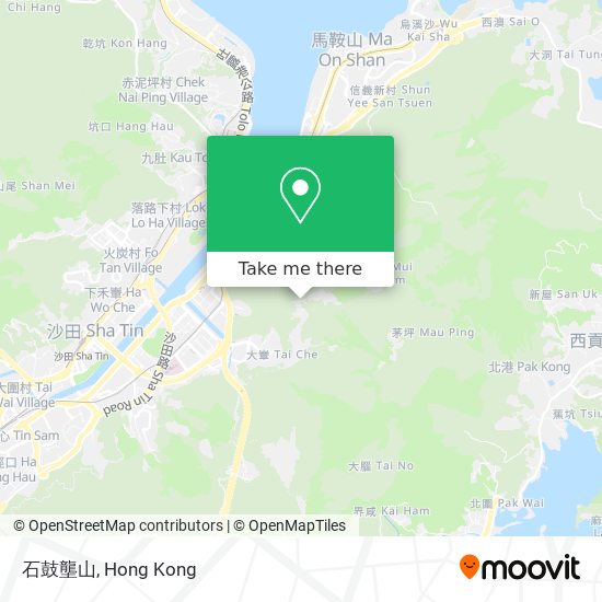 石鼓壟山 map