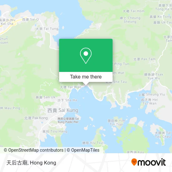 天后古廟 map