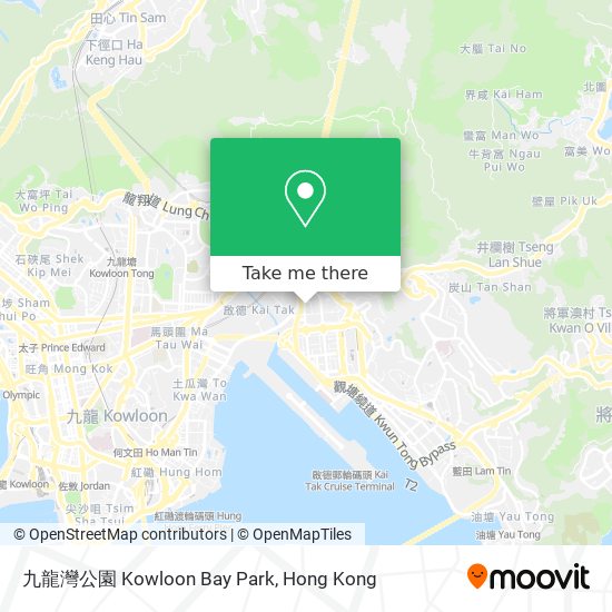 九龍灣公園 Kowloon Bay Park地圖
