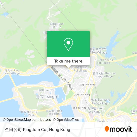 金田公司 Kingdom Co. map