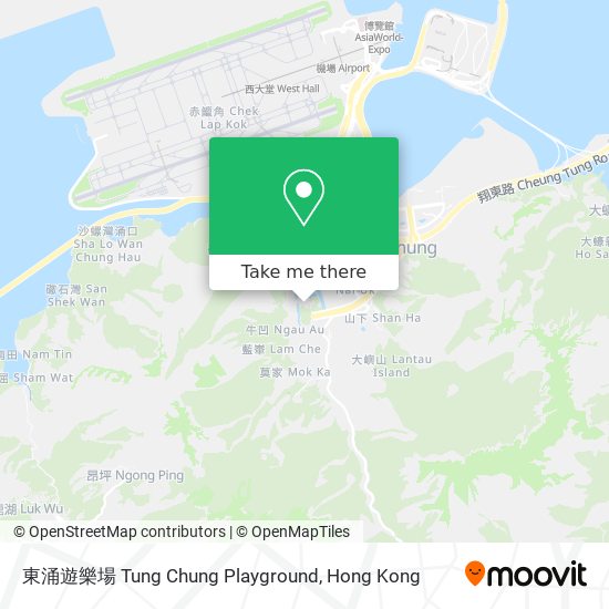 東涌遊樂場 Tung Chung Playground map