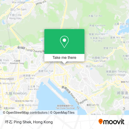 坪石 Ping Shek map